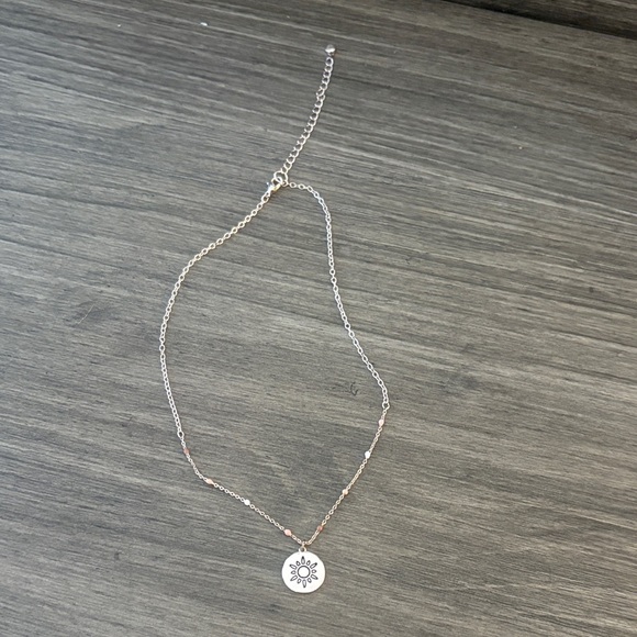 LC Lauren Conrad Jewelry - LC Lauren Conrad Beaded Sun Gold Necklace New Without Tags